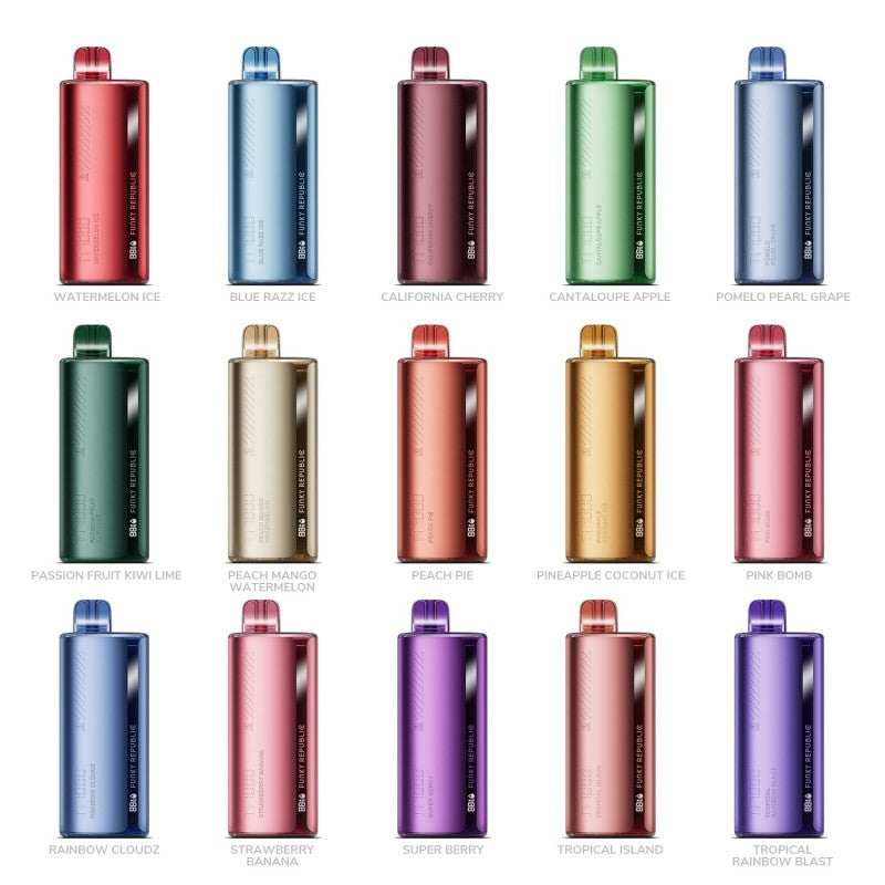 The new technology of Funky Republic Ti7000 Disposable Vape
