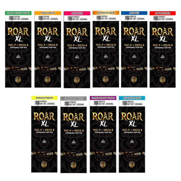 Roar 1000mg THC-P + Delta 8 Disposable Vape - 1 Pack – Smoking Vibes