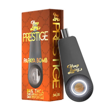  Hemp Living Prestige Dab Disposable THCA Pure Live Hash Rosin - Papaya Bomb
