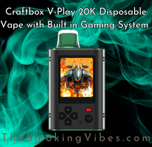  Craftbox V-Play 20K Disposable Vape with Built in Gaming System