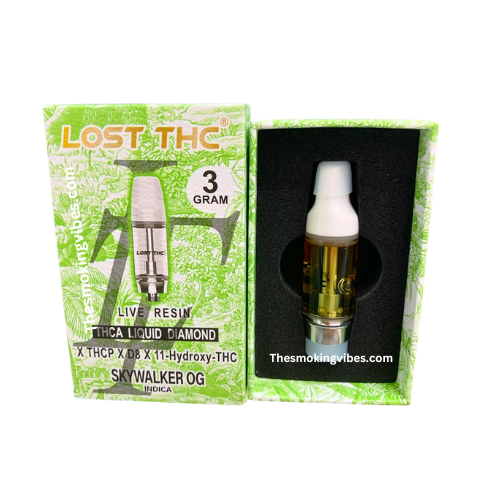 LOST THC THCP D8 11 Hydroxy Liquid Diamond 3gr Cartridge Live Resin - –  Smoking Vibes