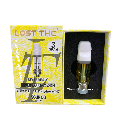 LOST THC THCP D8 11 Hydroxy Liquid Diamond 3gr Cartridge Live Resin - –  Smoking Vibes