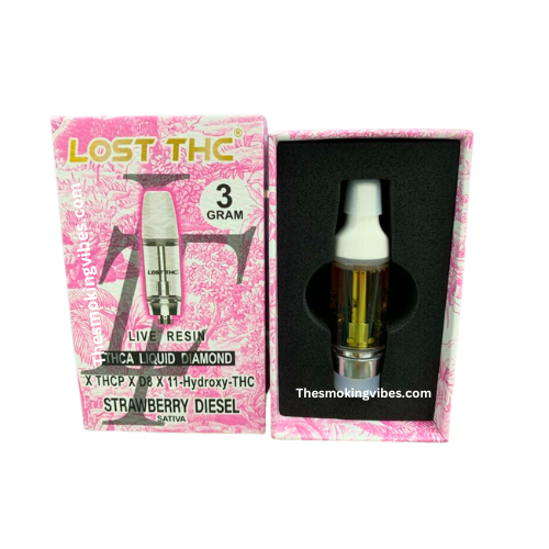 LOST THC THCP D8 11 Hydroxy Liquid Diamond 3gr Cartridge Live Resin - –  Smoking Vibes