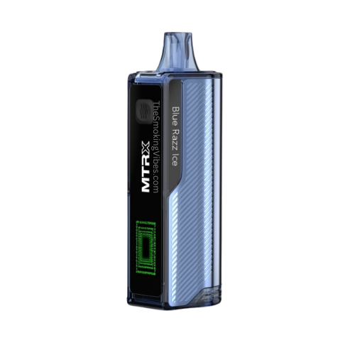 MTRX 12000 Puffs Disposable Vape - Blue Razz Ice – Smoking Vibes