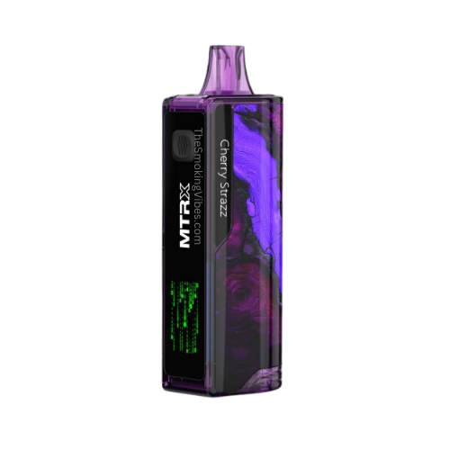 MTRX 12000 Puffs Disposable Vape - Cherry Strazz – Smoking Vibes