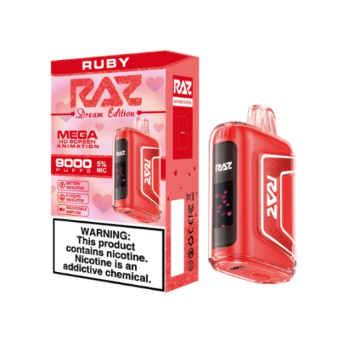 Raz TN9000 Disposable Vape Dream Edition Ruby A New Raz Flavor