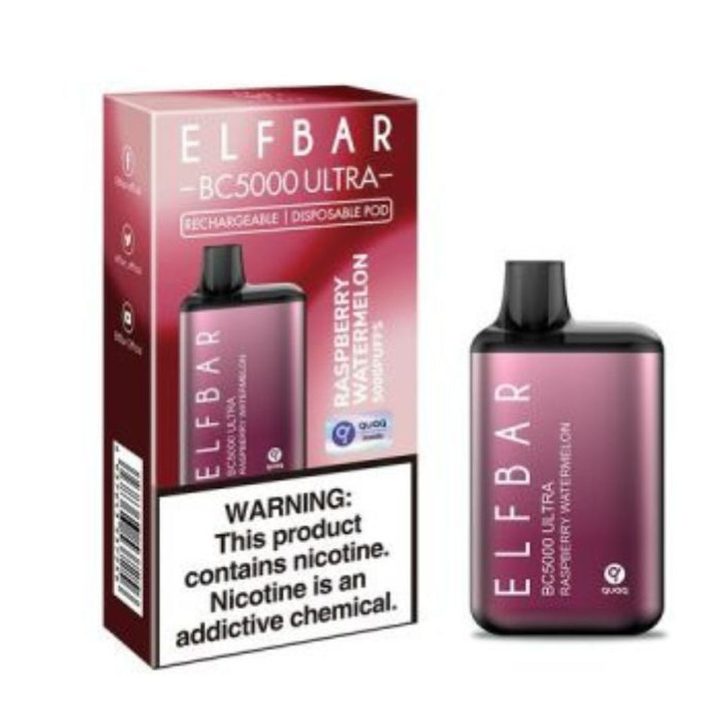 What flavors are available for the Elf Bar EBDESIGN BC5000 Ultra Disposable Vape?