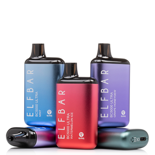  What are the specifications of the Elf Bar EBDESIGN BC5000 Ultra Disposable Vape?