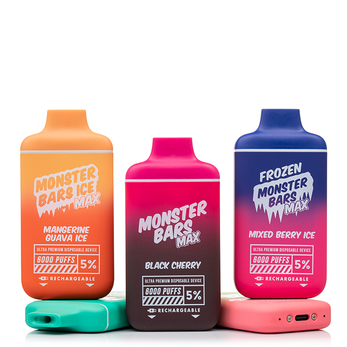 The Monster Bars Max disposable vape