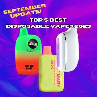 top 5 disposable vapes for September 2023
