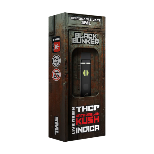 black-bunker-thcp-vape-watermelon-kush-indica