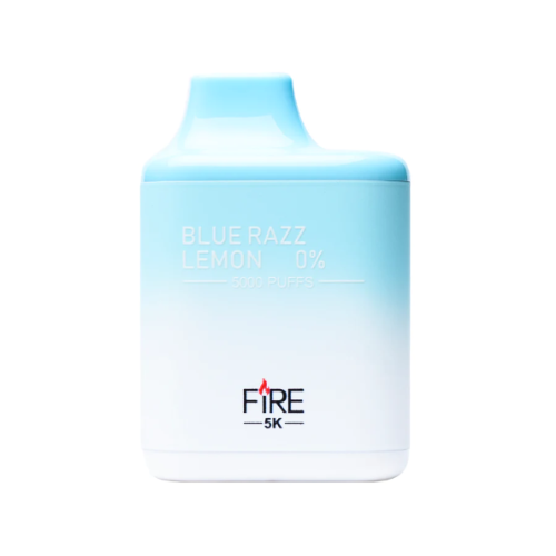 Fire-5K-5000-Puffs-Disposable-Vape-0%-Nicotine-blue-razz-lemon