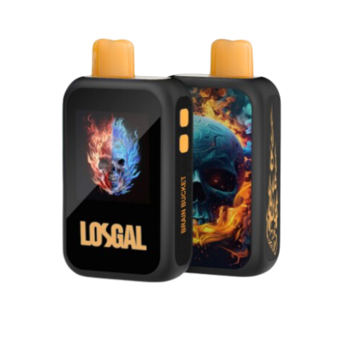 Losgal MC25000 25k Disposable Vape Brain Bucket Orange Mango Guava ...