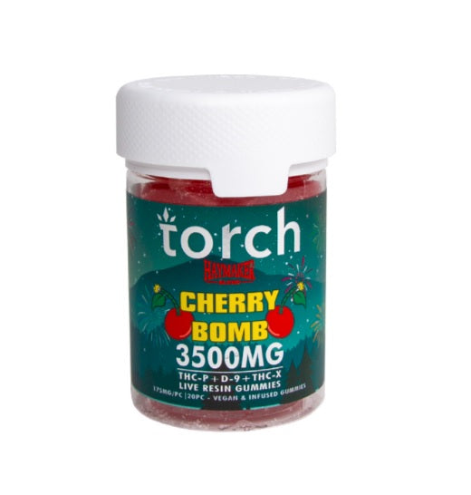 Torch THC Haymaker Blend Gummies 3500mg - Cherry Bomb