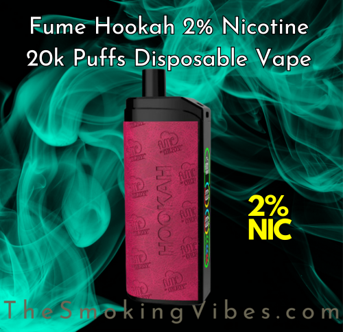 Fume Hookah 2% 20k Puffs Disposable Vape