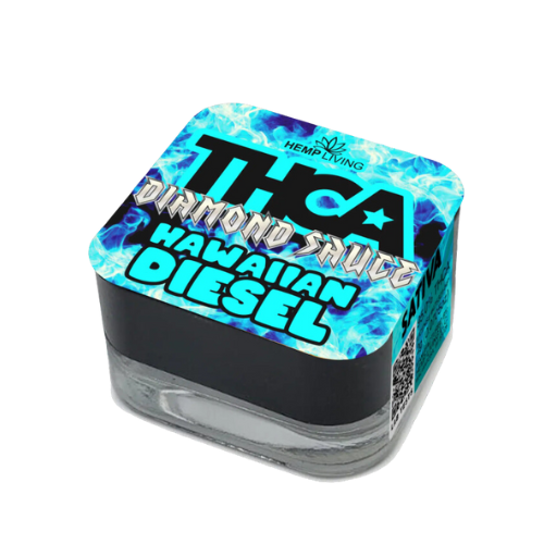 hemp-living-THCA-diamond-sauce -hawaiian-diesel-sativa