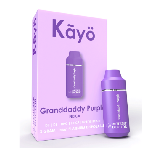 kayo-hhcp-disposable-vape-granddaddy-purple-indica