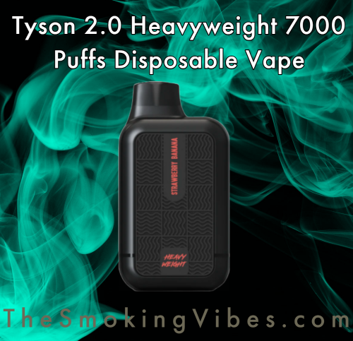 
                      
                        Tyson 2.0 Heavyweight 7000 Puffs Disposable Vape
                      
                    