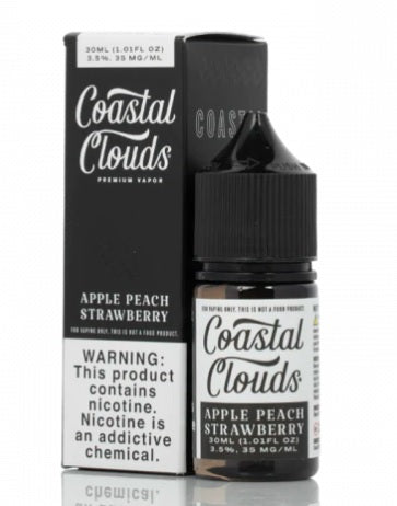Coastal-Clouds-Salt-Nicotine-E-Liquid-30ml-Apple-Peach-Strawberry