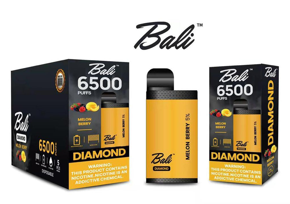 Bali Diamond Disposable Vape Flavors - Melon Berry - Smoking Vibes 