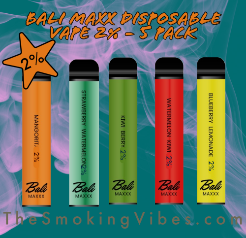 Bali-Maxx-Disposable-Vape-2%-5-Pack