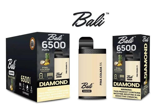 Bali Diamond Disposable Vape Pina Colada  3 Pack - Smoking Vibes