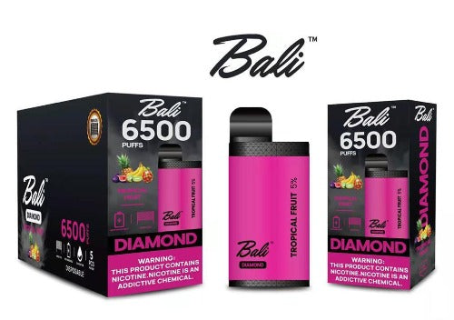 Bali Diamond Disposable Vape Tropical Fruit 3 Pack - Smoking Vibes