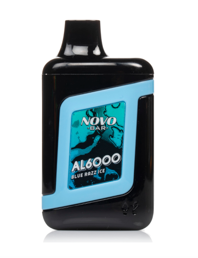 SMOK-Novo-Bar-AL6000-6000-Puffs-blue-razz-ice-Disposable-Vape-5-Pack