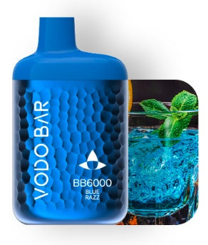 vodo-bar-bb6000-disposable-vape-blue-razz-1-pack-smoking-vibes