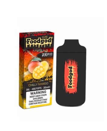 Foodgod-luxe-zero-nicotine-4000-puffs-chilly-mango-disposable-vape-3-pack