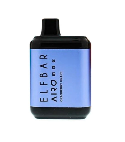 Elf Bar Airo Max Disposable Vape Cranberry Grape - Smoking Vibes