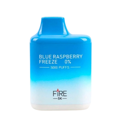 
                  
                    Fire 5K 0% Disposable Vape Blue Raspberry Freeze - Smoking Vibes 
                  
                