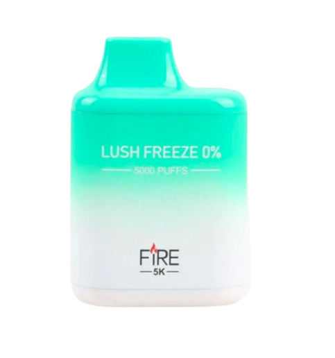 Fire 5K 0% Disposable Vape Lush Freeze - Smoking Vibes 