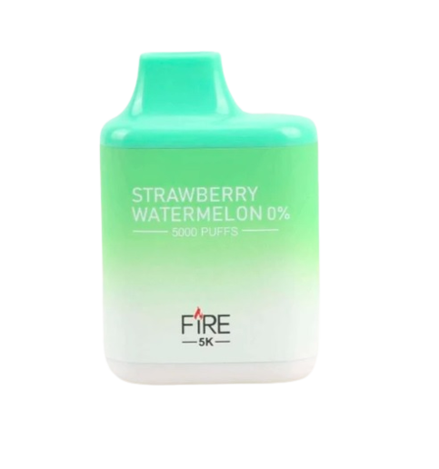 Fire 5K 0% Disposable Vape Strawberry Watermelon - Smoking Vibes 