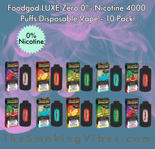 Foodgod-luxe-zero-nicotine-4000-puffs-disposable-vape-10-pack