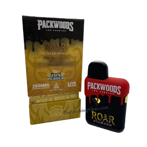 packwood-roar-delta8-3500mg-jack-herber-disposable-vape-smoking-vibes-3-pack