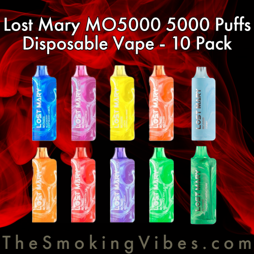 Lost Mary MO5000 5000 Puffs Disposable Vape - 10 Pack – Smoking Vibes