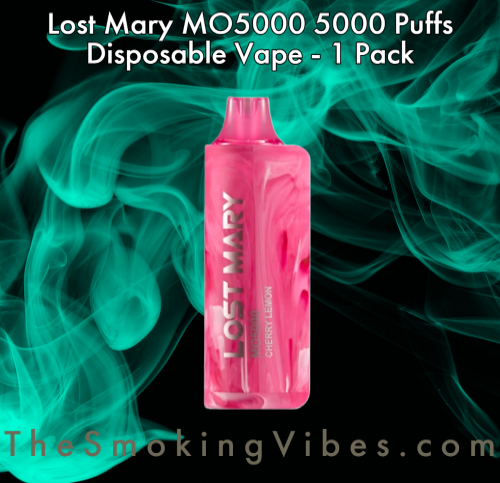 Lost Mary MO5000 Black Gold Edition Disposable Vape - 5000 Puffs