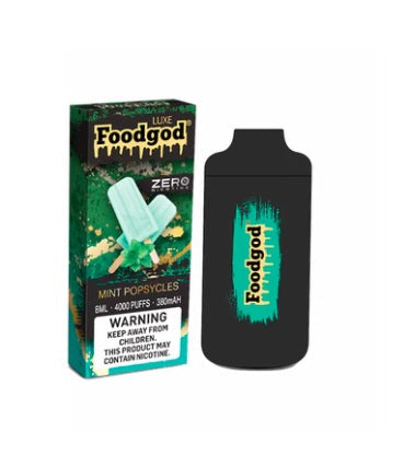 Foodgod-luxe-zero-nicotine-4000-puffs-mint-popsycles-disposable-vape-10-pack