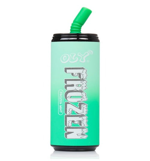 Oly Frozen Disposable Vape Flavors - Frozen Mint - Smoking Vibes 