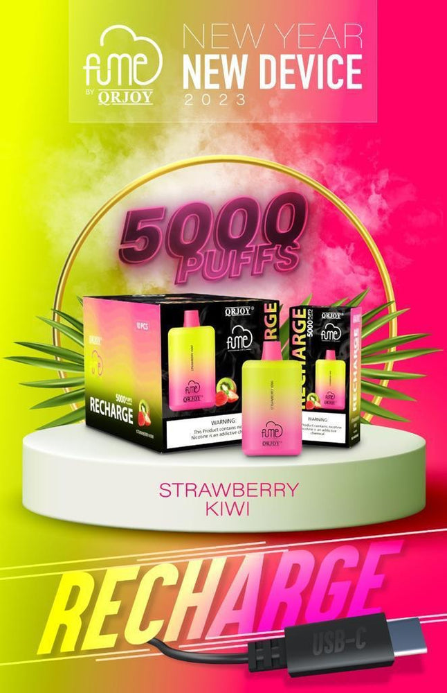 
                  
                    fume-recharge-disposabe-vape-strawberry-kiwi-1-pack-smoking-vibes
                  
                