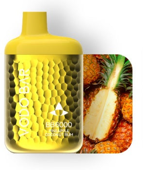 vodo-bar-bb6000-disposable-vape-pineapple-coconut-rum-1-pack-smoking-vibes