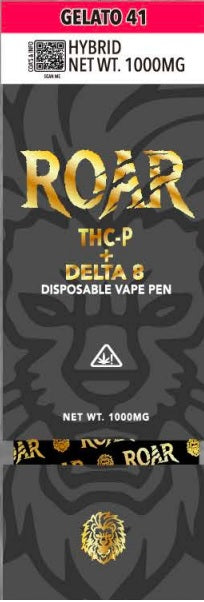 
                  
                    Roar 1000mg THC-P + Delta 8 Disposable Vape - 1 Pack - Smoking Vibes 
                  
                