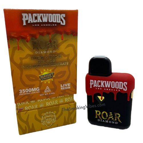 packwood-roar-delta8-3500mg-sunset-shrbert-disposable-vape-smoking-vibes