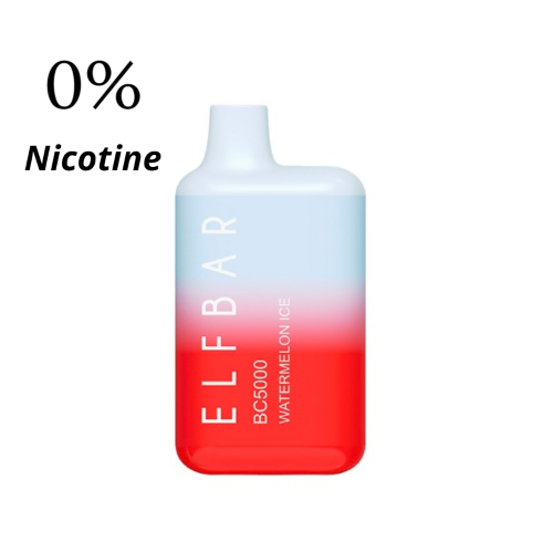 Elf Bar EBDESIGN BC5000 0% Zero Nicotine 5000 Puffs Disposable Vape ...