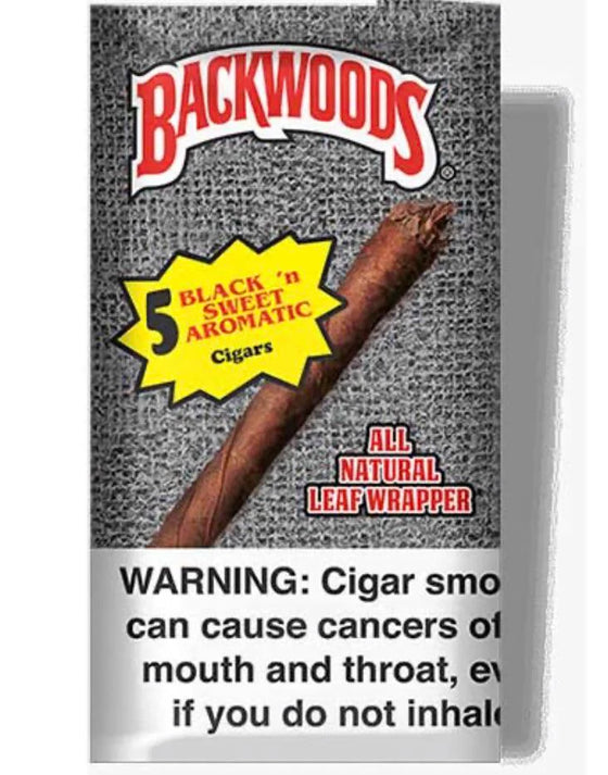 Backwoods 5 Pack Cigars Leaf Wrapper - SV LLC